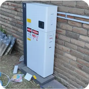 Solar energy system installed on a residential rooftop, supporting clean energy at home